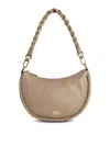 Michael Kors Kyla Small Leather Convertible Pochette In Neutral