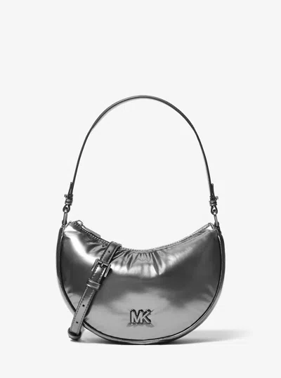 Michael Kors Kyla Small Puffy Metallic Convertible Pochette In Multi