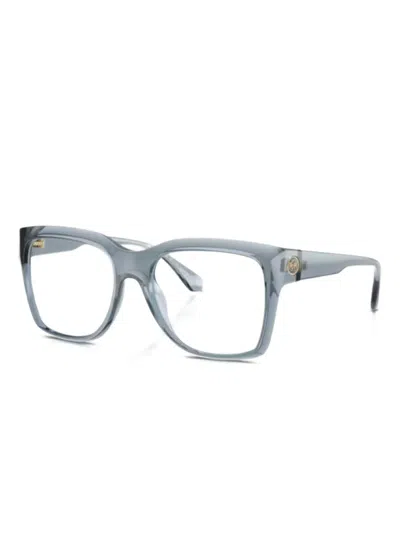 Michael Kors L4144u Vista Square-frame Glasses In Gray