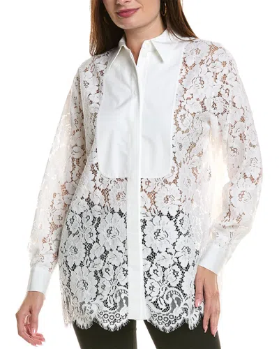 Michael Kors Lace Button Down Shirt