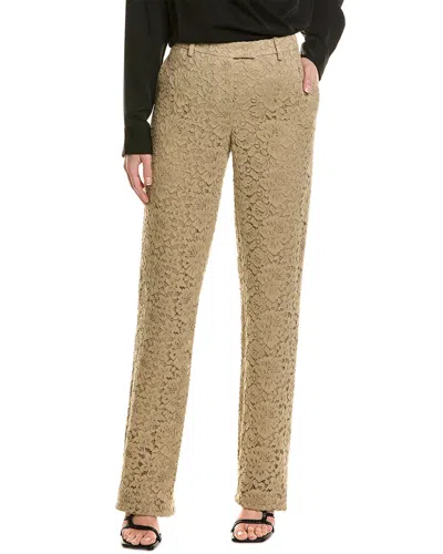 MICHAEL KORS LACE CAROLYN SILK-BLEND TROUSER
