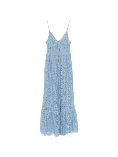 Michael Kors Lace Dress In Gray