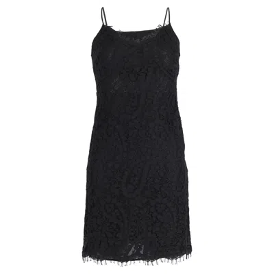 Michael Kors Lace Dress In Black Polyamide