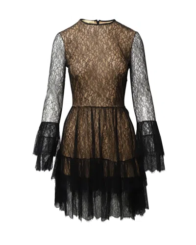 Michael Kors Lace Dress In Black Rayon