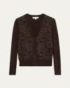 Michael Kors Cashmere V Neck Cardigan