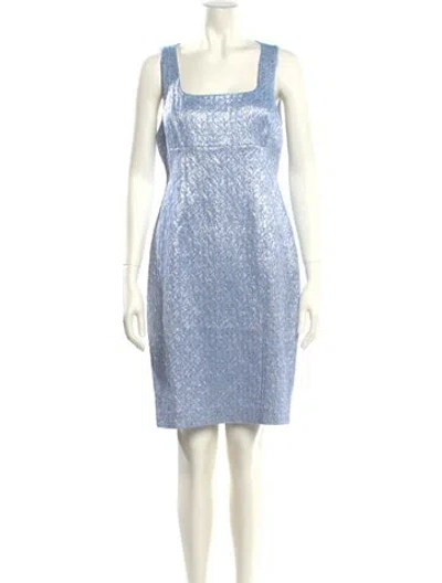 Pre-owned Michael Kors Lace Pattern Knee-length Dress