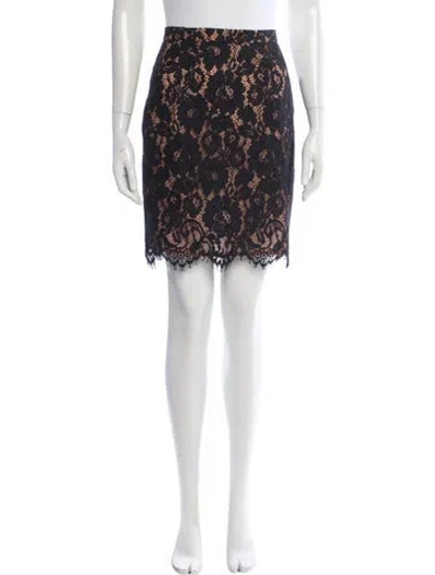Pre-owned Michael Kors Lace Pattern Mini Skirt W/ Tags