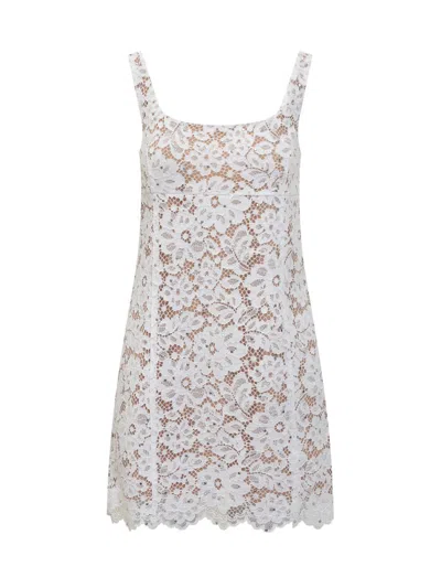 Michael Kors Lace Square Mini D In White