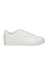 Michael Kors Keating Leather Sneaker In White
