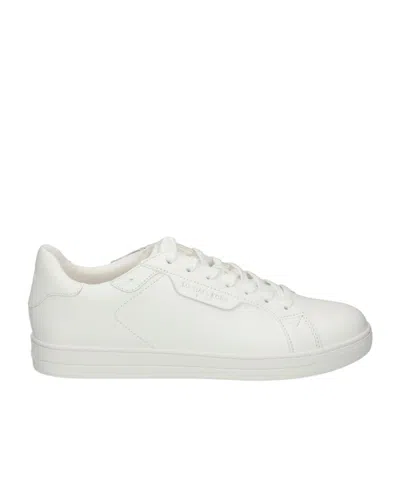 Michael Kors Keating Leather Sneaker In White