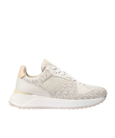 Michael Kors Lace-up Sneakers In White