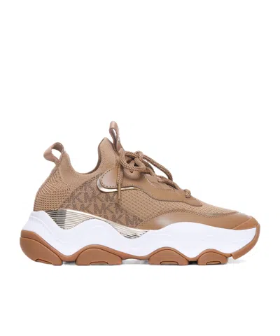Michael Kors Laced Sneakers In White