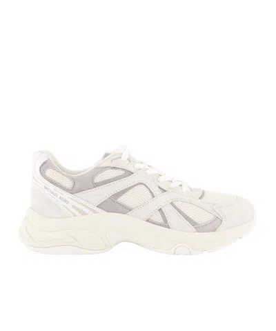 Michael Kors Laced Sneakers In White