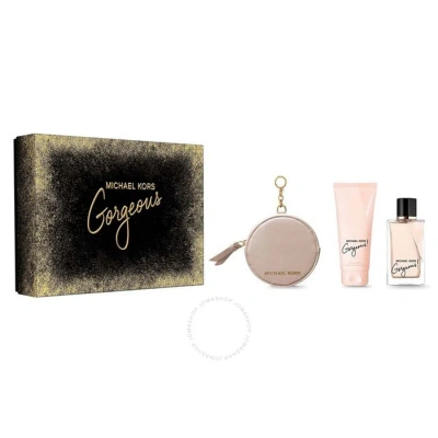 Michael Kors Ladies Gorgeous! Gift Set Fragrances 850049716444 In Orange / Pink