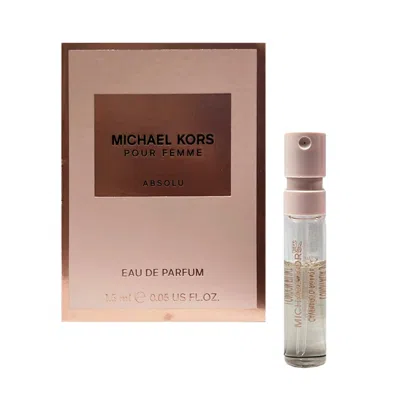 Michael Kors Ladies Pour Femme Absolu Edp Spray 0.05 oz Fragrances 850059827246 In Transparent