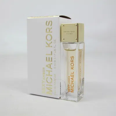 Michael Kors Ladies Sexy Amber Edp Spray 0.17 oz Fragrances 850049716581 In White