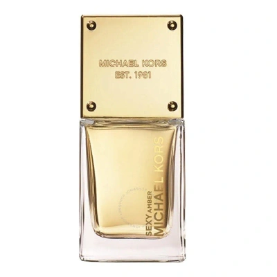 Michael Kors Ladies Sexy Amber Edp Spray 1.0 oz Fragrances 197400003706 In Amber / White