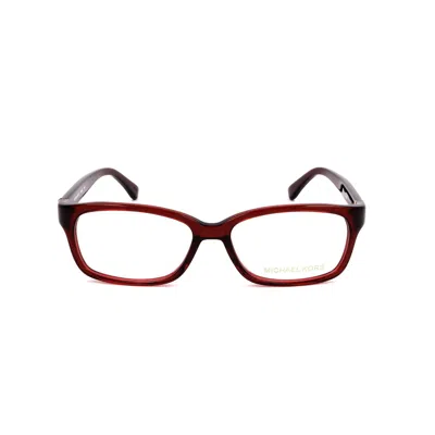 Michael Kors Ladies' Spectacle Frame  Mk842-604  51 Mm Gbby2 In Red