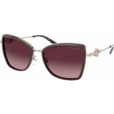 Michael Kors Ladies' Sunglasses  Corsica Mk 1067b Gbby2 In Brown