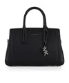 Michael Kors Laila Handbag Grained Cow Leather Black