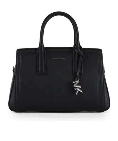 Michael Kors Laila Handbag Grained Cow Leather Black