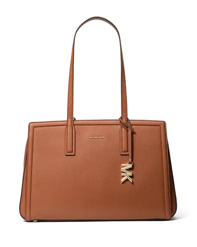 Michael Kors Laila Medium Tote In Luggage