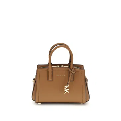 Michael Kors Laila Shoulder Bag In Brown
