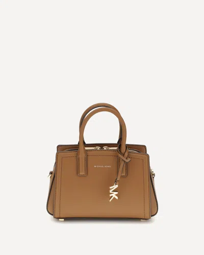 Michael Kors Laila Shoulder Bag In Brown