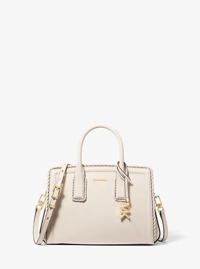 Michael Kors Laila Small Leather Satchel