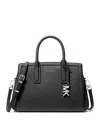 Michael Kors Structured Shoulder Bags With Detachable Strap And Top Handles In Black