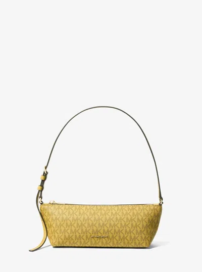 Michael Kors Laila Small Signature Logo Satchel In Multi