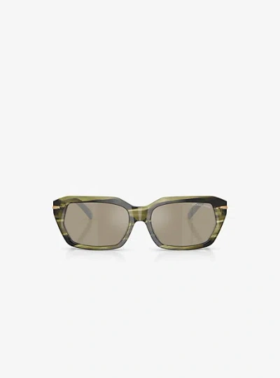 Michael Kors Lake Tahoe Sunglasses In Brown