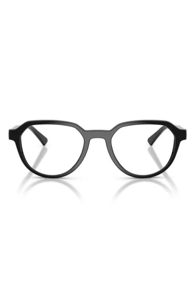 Michael Kors Lanai 52mm Geometric Optical Glasses In White