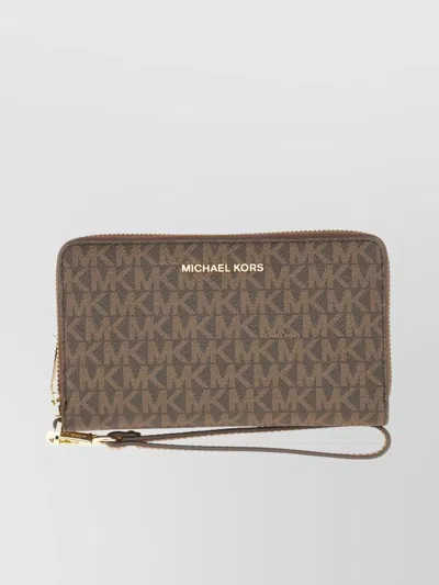 Michael Kors Large Continental Wallet Wrist Strap