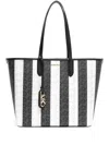 Michael Kors Large Ew Reversible Tote In Black