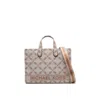 Michael Kors Large Gigi Empire Logo Jacquard Tote Bag