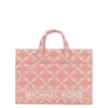 Michael Kors Gigi Tote Bag In Pink