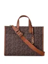 Michael Kors Large Grab Tote In Brown