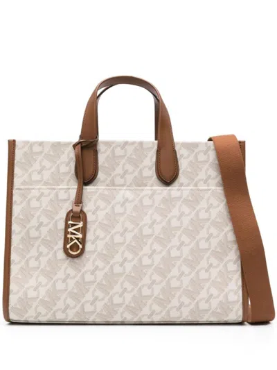 Michael Kors Large Grab Tote In Multi