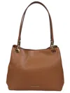 Michael Kors Michael  Kensington Large Leather Shoulder Tote In Luggage