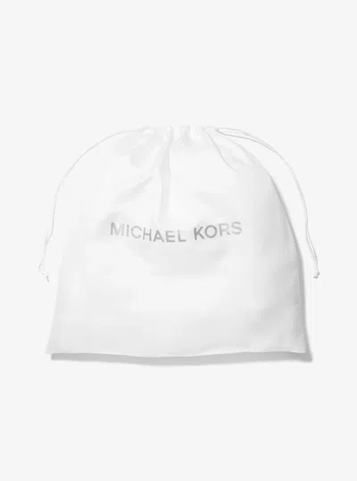 Michael Kors Large Logo Woven Dust Bag In White