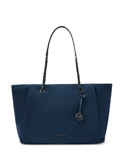 Michael Kors Large Marilyn Tote Bag In Blue