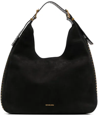 Michael Kors Large Nolita Bag In Black