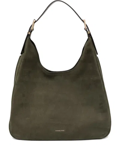 Michael Kors Large Nolita Shoulder Bag In Green