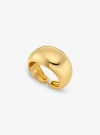 Michael Kors Large Precious Metal-plated Brass Bubble Ear Cuff In Gold