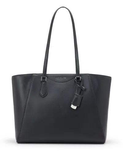 Michael Kors Taryn Structured Tote Bag In Black