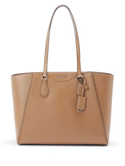 Michael Kors Large Taryn Tote Bag In Brown