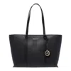 Michael Kors `temple` Large Tote Bag In Nero