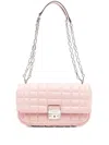 Michael Kors Large Tribeca Bag In Pink