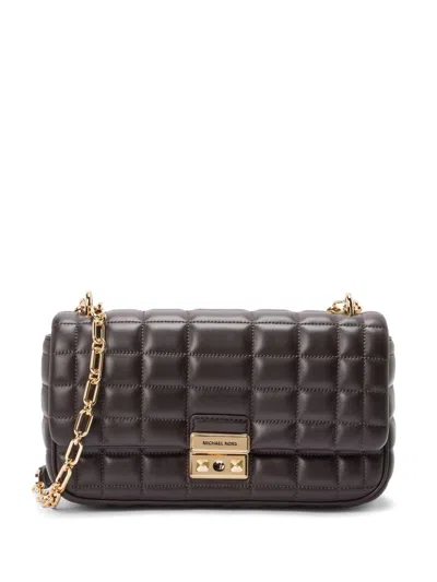 Michael Kors Large Tribeca Bag In Schwarz